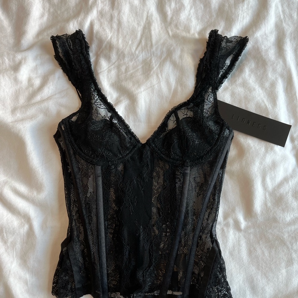 Lioness Some Like It Hot Lace Corset